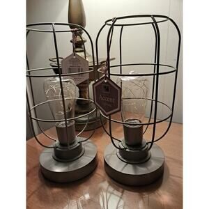 Accent Lighting Indoor Use Only set Of 2 Silver